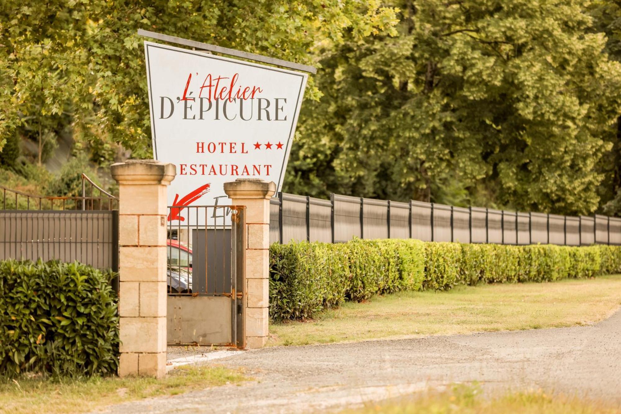 Boutique-Hotel Restaurant L'Atelier D'Epicure Logis Castels Esterno foto